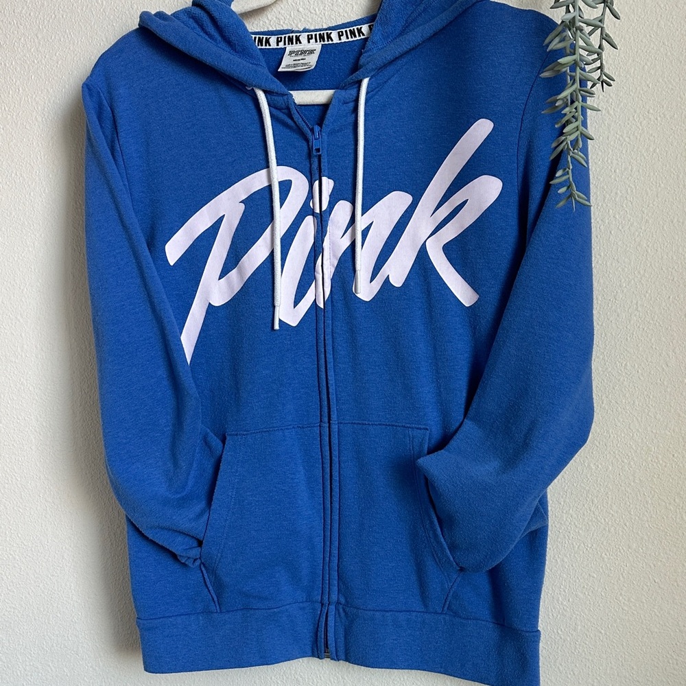 PINK VS Fleece Full-Zip Hoodie